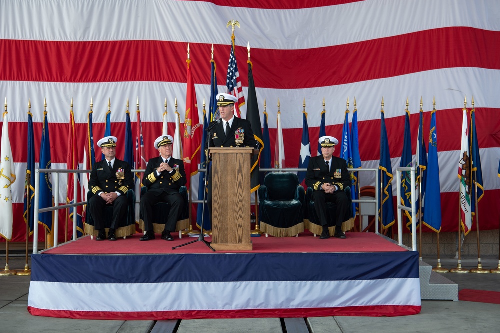 HSC Wing Pacific Changes Command, Celebrates Retirement