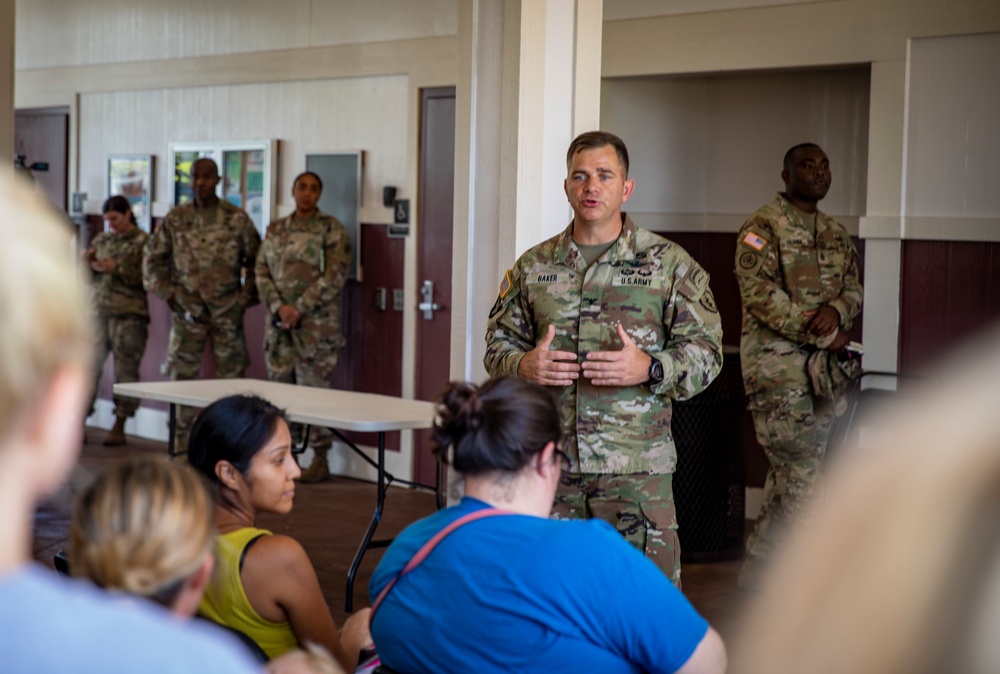 25th ID Deputy CG - Support addresses community concerns at AMR