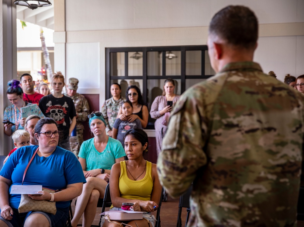 25th ID Deputy CG - Support addresses community concerns at AMR