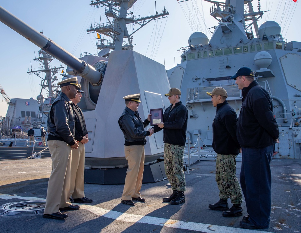 USS Arizona Relic Presentation