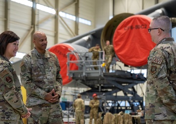 CMSAF Bass back at Ramstein
