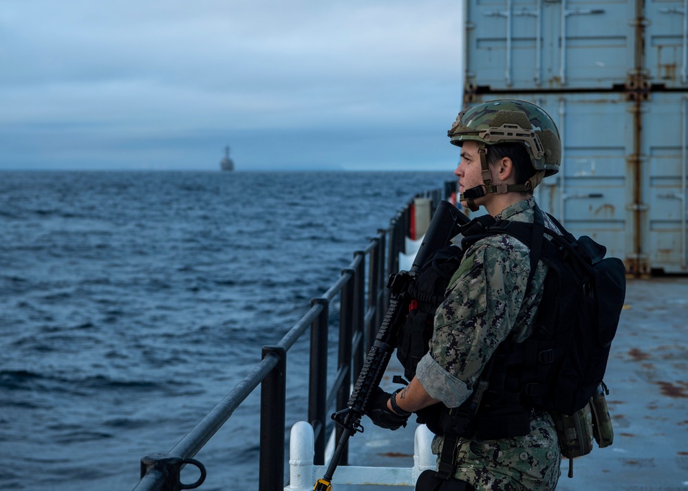 USS Gridley Counter Piracy Exercise