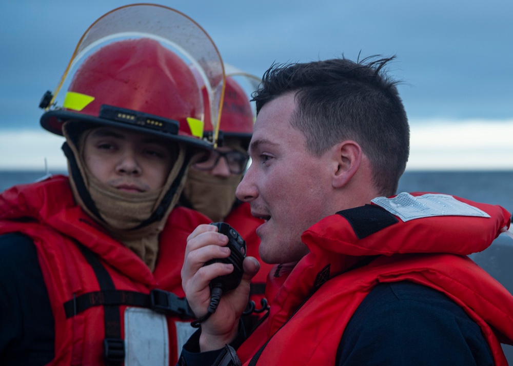 USS Gridley Counter Piracy Exercise