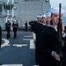 USS Gridley Burial at Sea Ceremony