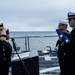 USS Gridley Burial at Sea Ceremony