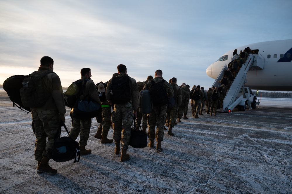 Eielson Airmen arrive at Iwakuni in support of Operation Iron Dagger