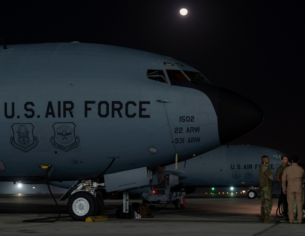 Refueling U.S. Central Command AOR