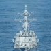 USS Gridley Navigation Exercise