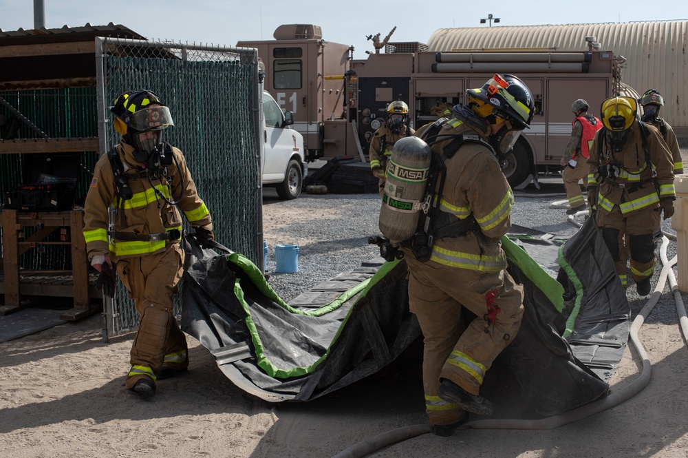 ASAB Practices HazMat Operations