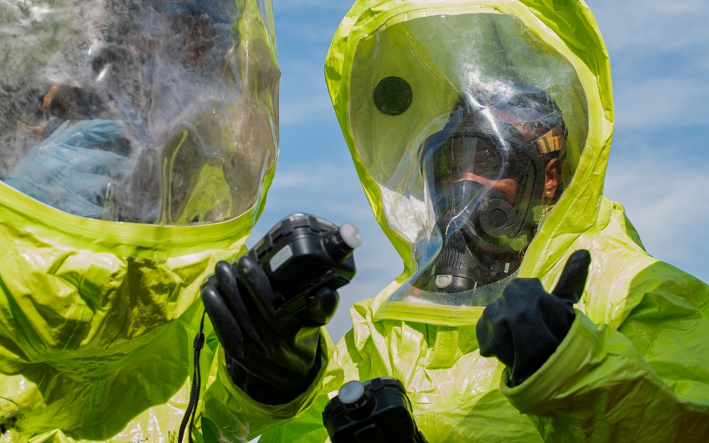 ASAB Practices HazMat Operations