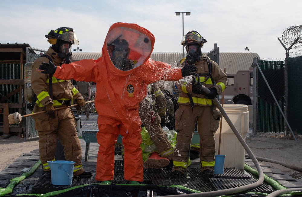 ASAB Practices HazMat Operations