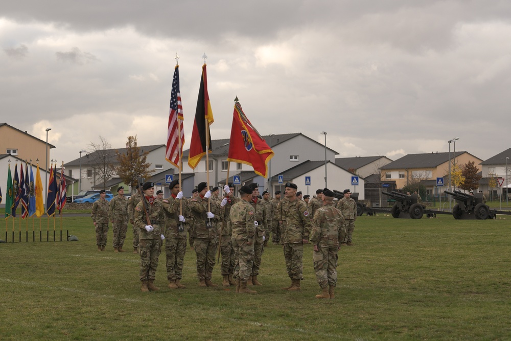 56th Artillery Command reactivates at ceremony on Clay Kaserne