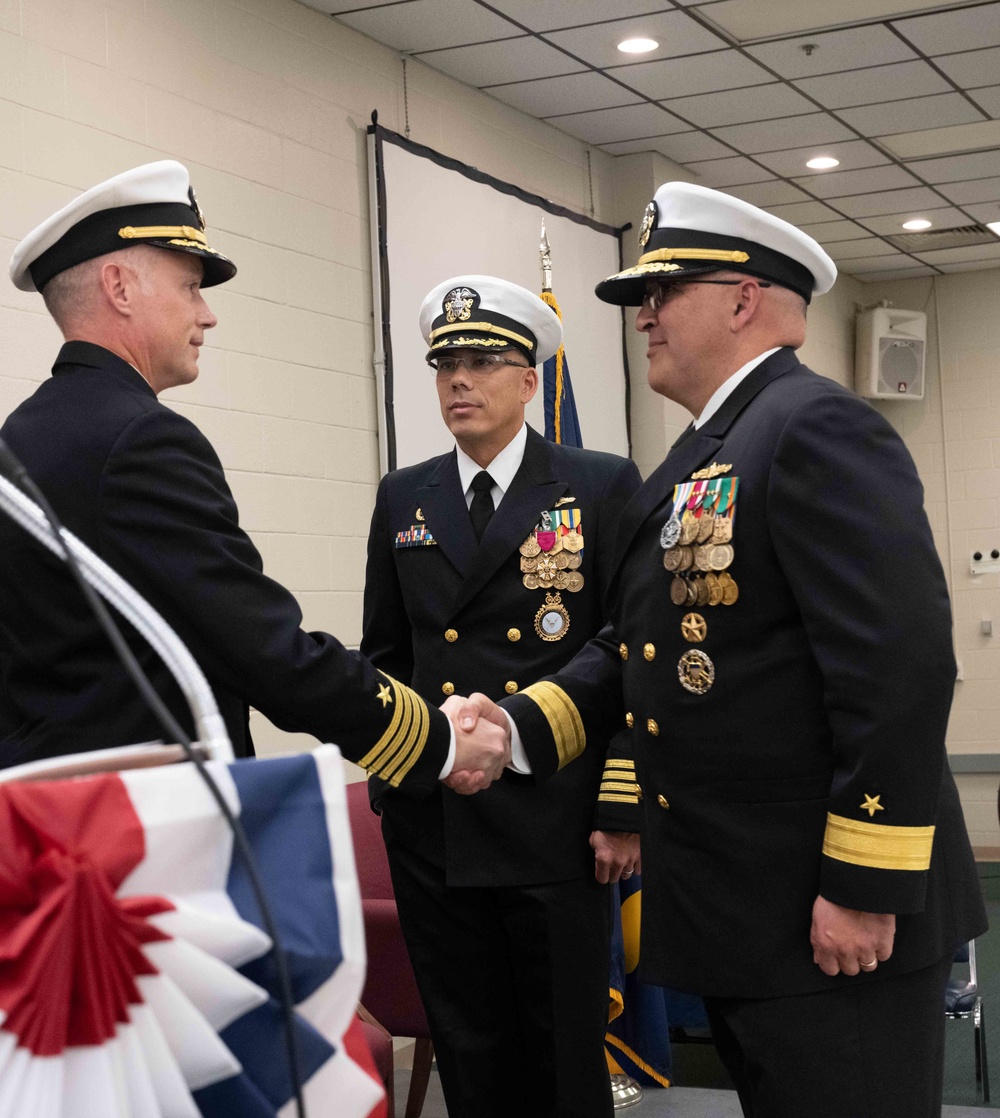 Navy Recruiting Region West Holds Change of Command