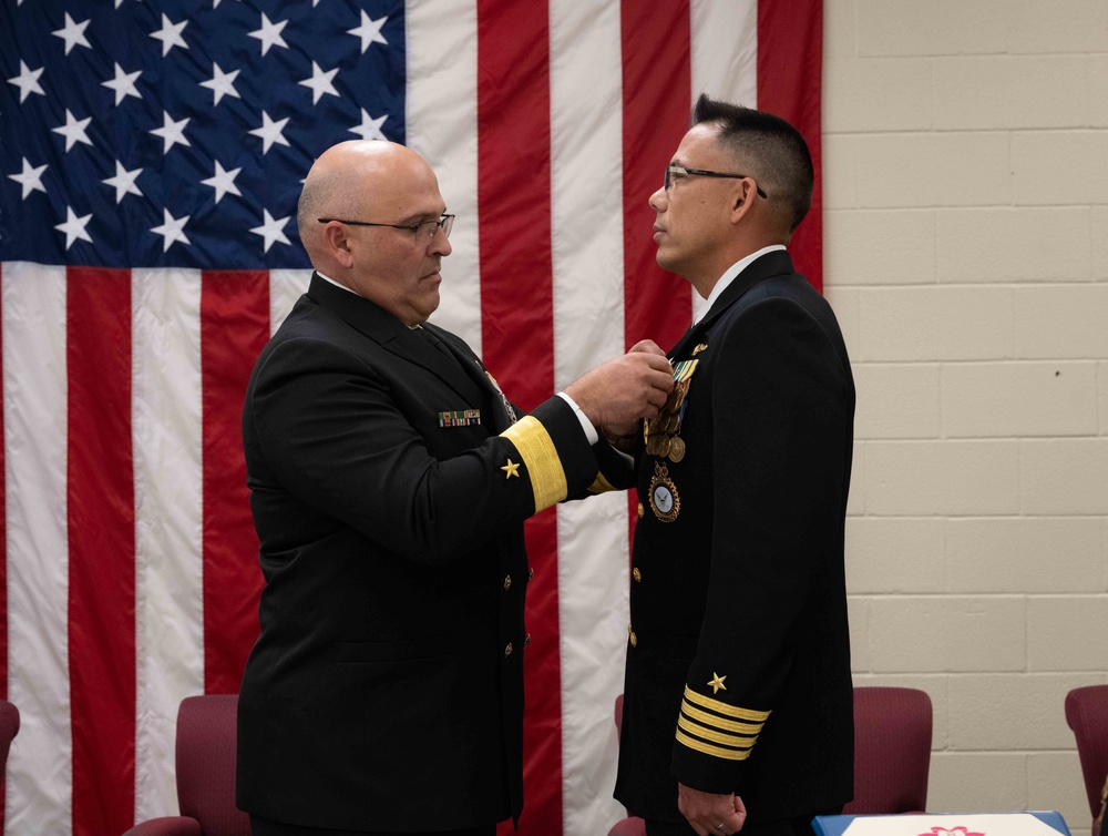 Navy Recruiting Region West Holds Change of Command