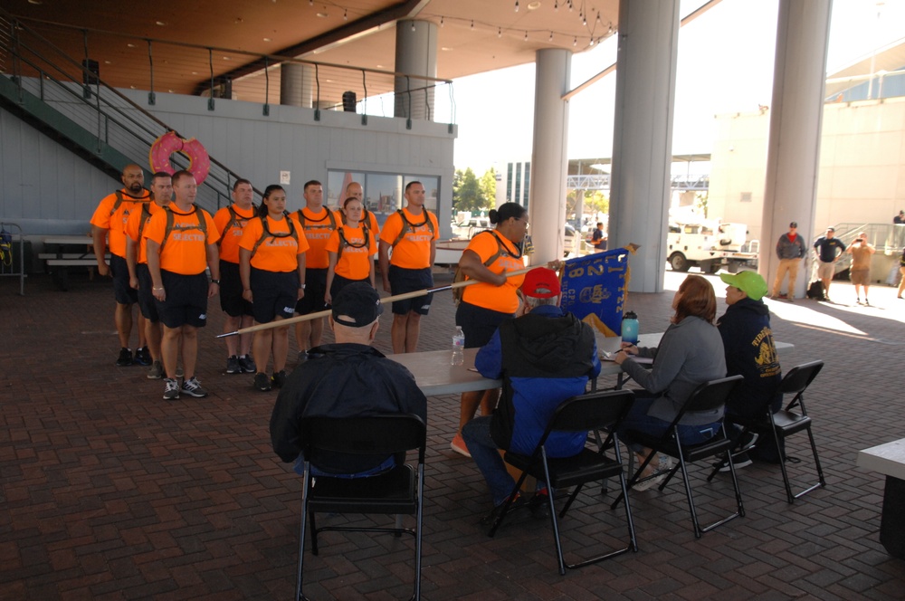 Cadence and Guidon Competition during 20th Annual CPO Heritage Days Event at Naval Museum