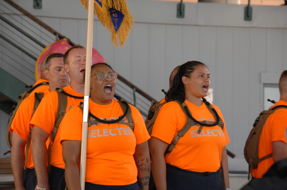 Cadence and Guidon Competition during 20th Annual CPO Heritage Days Event at Naval Museum