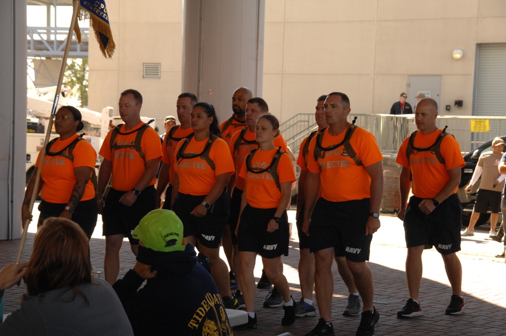 Cadence and Guidon Competition during 20th Annual CPO Heritage Days Event at Naval Museum