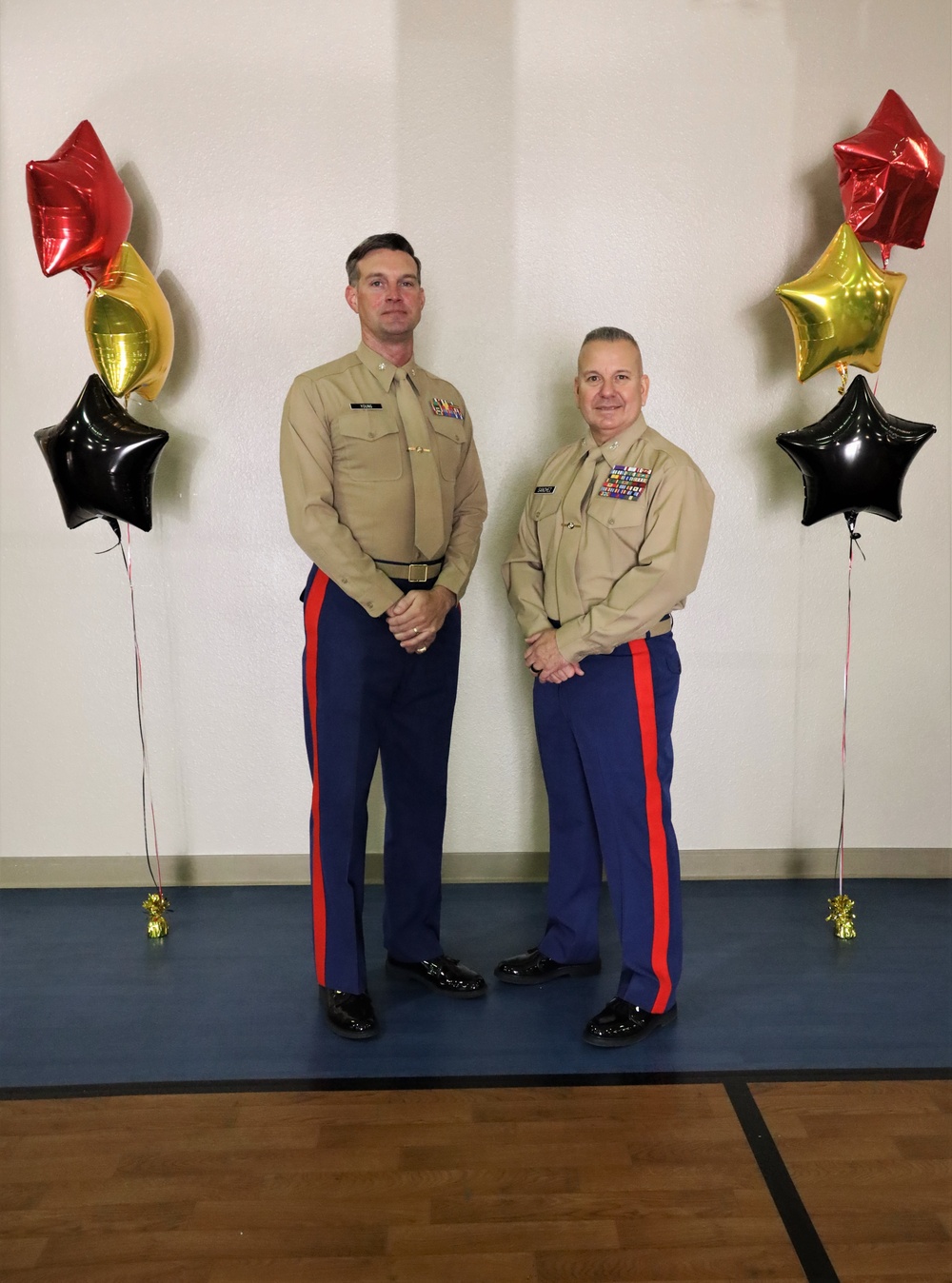 Lt. Col. Taylor Young Retirement Ceremony