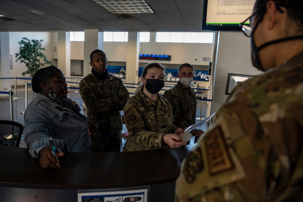 Space-A training at Travis AFB