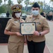 NMRTC San Diego Shipmate of the Month Award October 2021