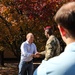 Paratroopers from the British Armed Forces visit the 82nd ABN DIV