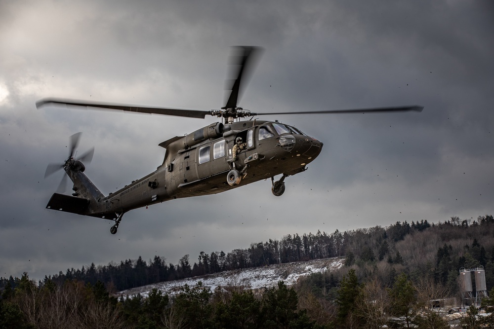1-214th General Support Aviation Battalion in Hohenfels Training Area