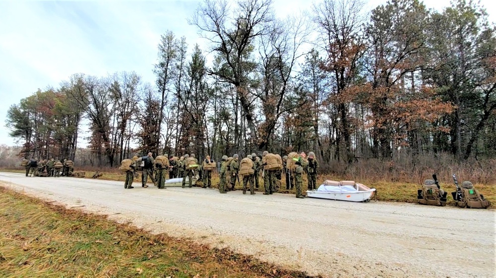 6th Marine Regiment Marines participate in CWOC at Fort McCoy