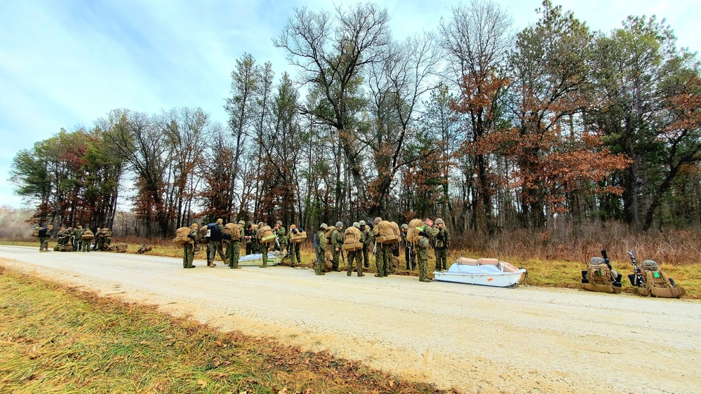 6th Marine Regiment Marines participate in CWOC at Fort McCoy