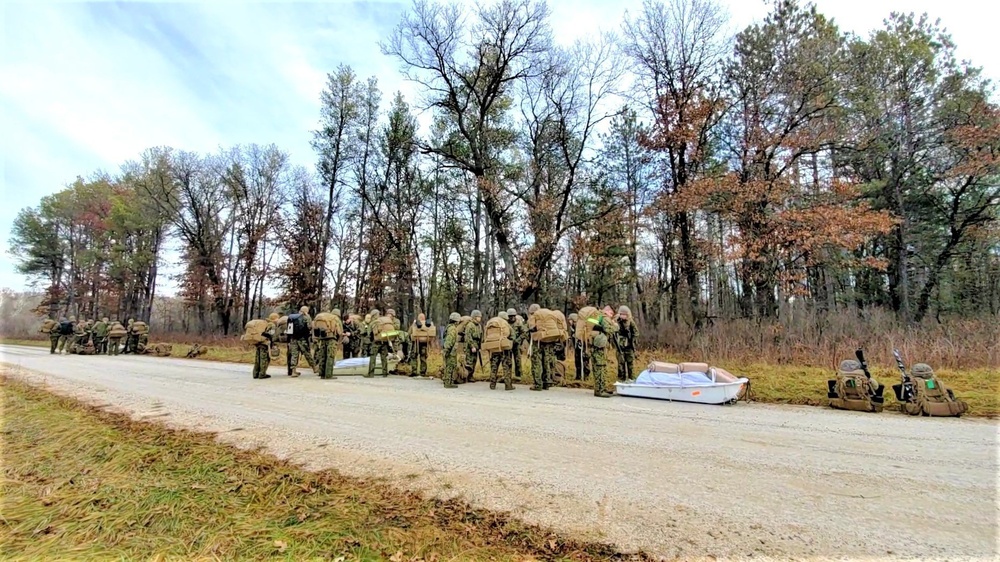 6th Marine Regiment Marines participate in CWOC at Fort McCoy