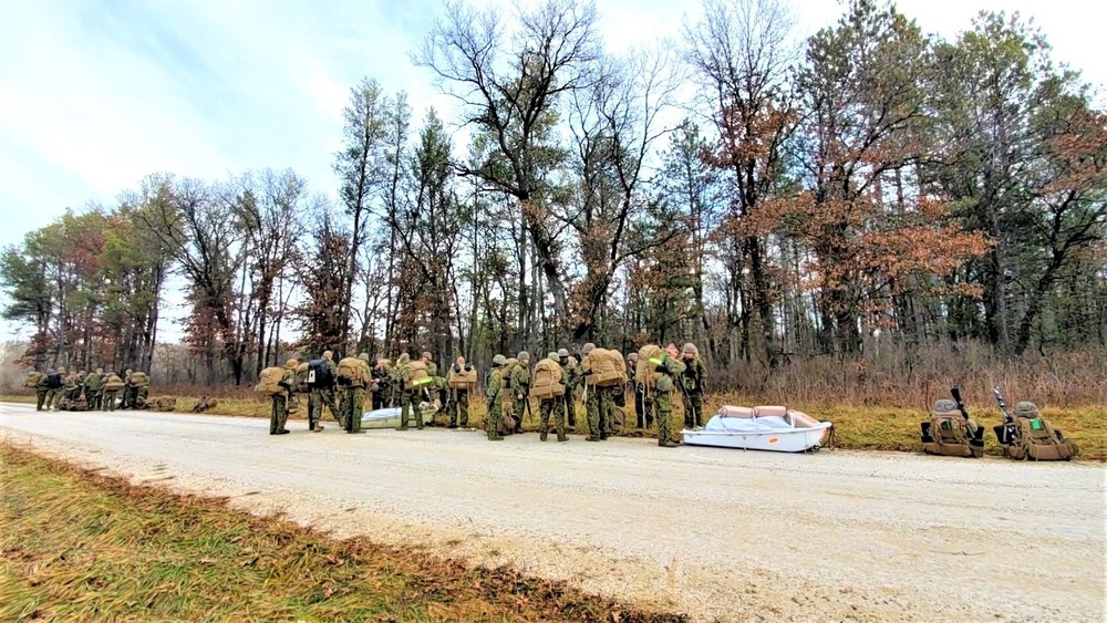 6th Marine Regiment Marines participate in CWOC at Fort McCoy