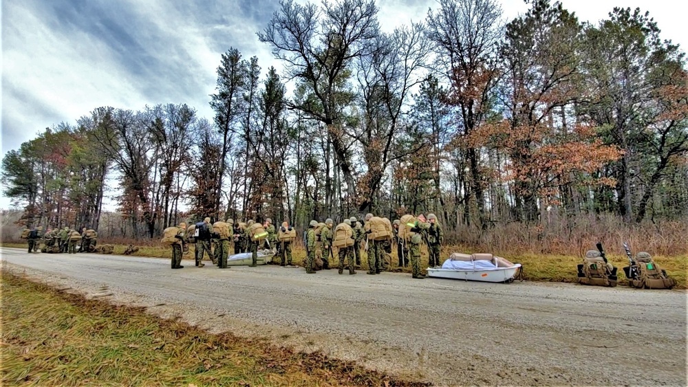 6th Marine Regiment Marines participate in CWOC at Fort McCoy