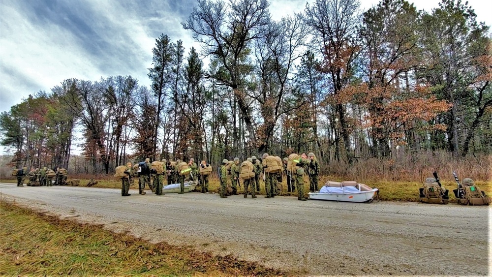 6th Marine Regiment Marines participate in CWOC at Fort McCoy