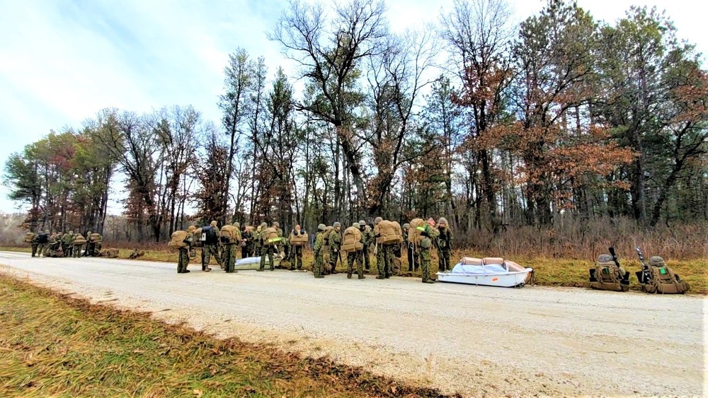 6th Marine Regiment Marines participate in CWOC at Fort McCoy