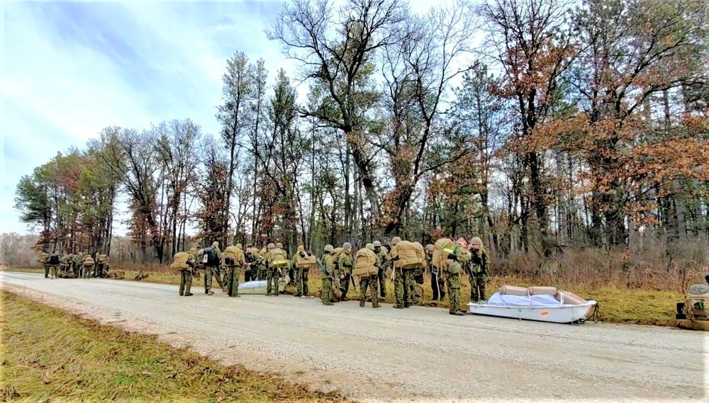 6th Marine Regiment Marines participate in CWOC at Fort McCoy