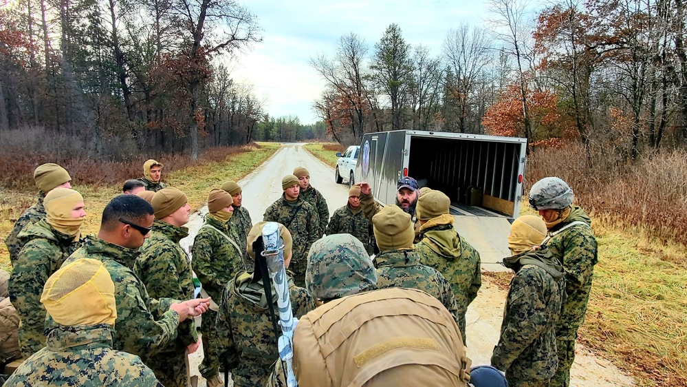 6th Marine Regiment Marines participate in CWOC at Fort McCoy