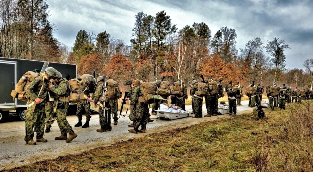 6th Marine Regiment Marines participate in CWOC at Fort McCoy