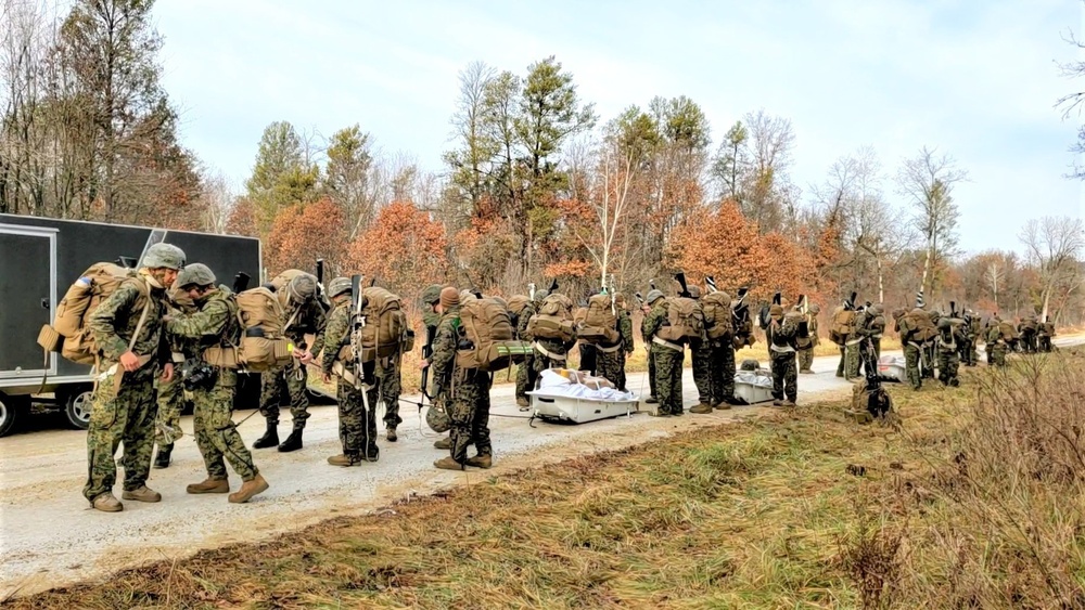 6th Marine Regiment Marines participate in CWOC at Fort McCoy