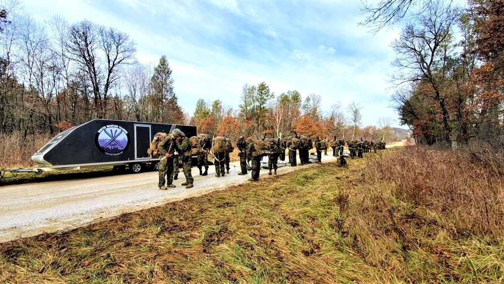 6th Marine Regiment Marines participate in CWOC at Fort McCoy