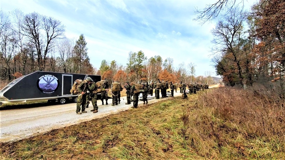 6th Marine Regiment Marines participate in CWOC at Fort McCoy