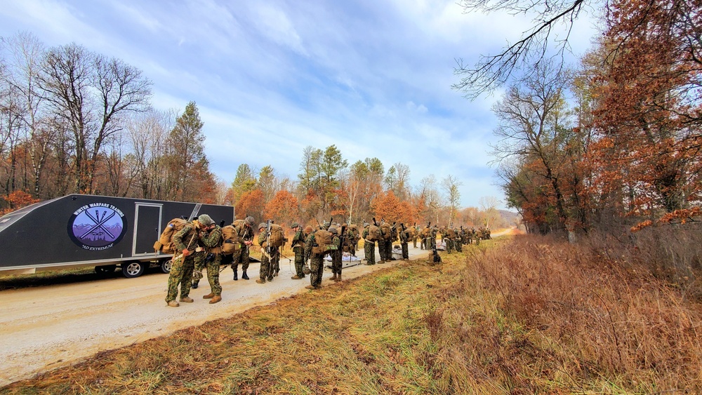 6th Marine Regiment Marines participate in CWOC at Fort McCoy