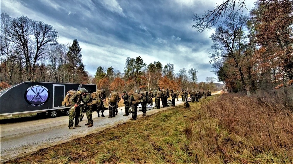 6th Marine Regiment Marines participate in CWOC at Fort McCoy