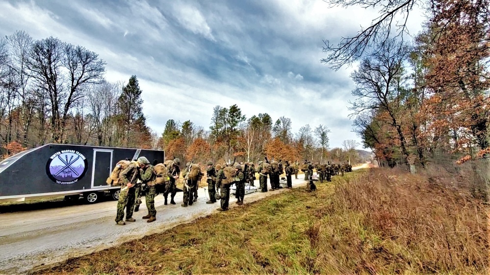 6th Marine Regiment Marines participate in CWOC at Fort McCoy