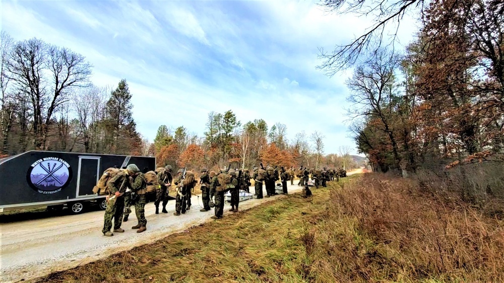 6th Marine Regiment Marines participate in CWOC at Fort McCoy