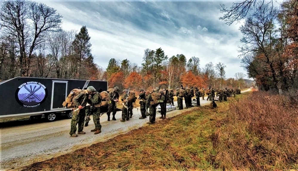 6th Marine Regiment Marines participate in CWOC at Fort McCoy