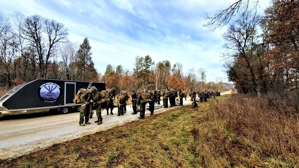 6th Marine Regiment Marines participate in CWOC at Fort McCoy