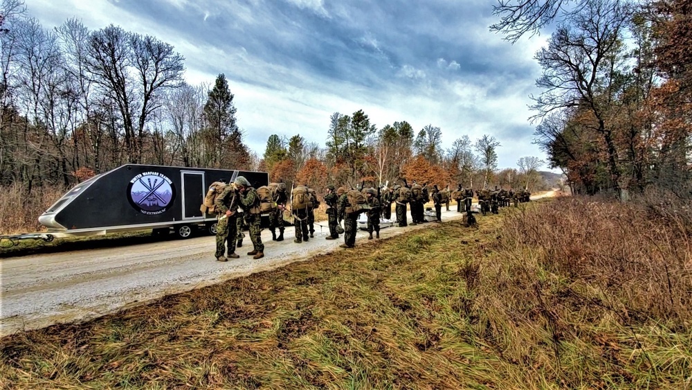 6th Marine Regiment Marines participate in CWOC at Fort McCoy