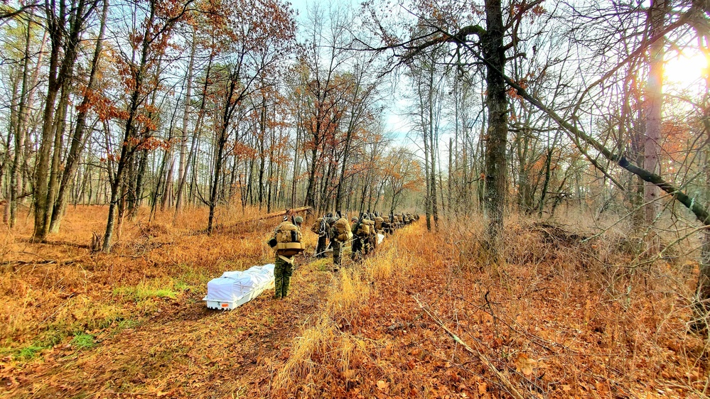 6th Marine Regiment Marines participate in CWOC at Fort McCoy