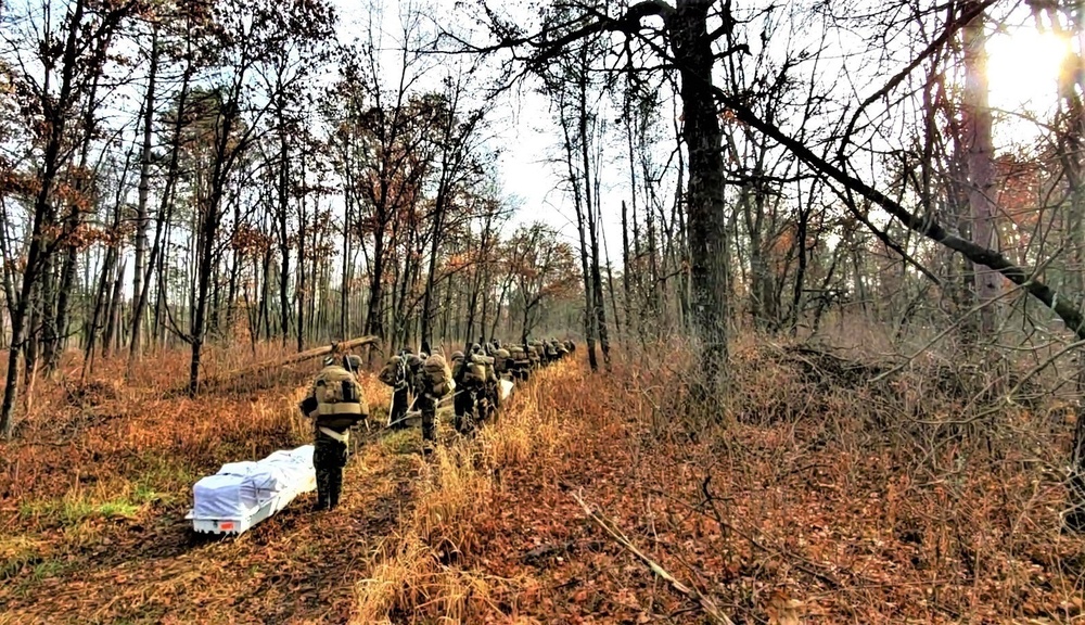 6th Marine Regiment Marines participate in CWOC at Fort McCoy