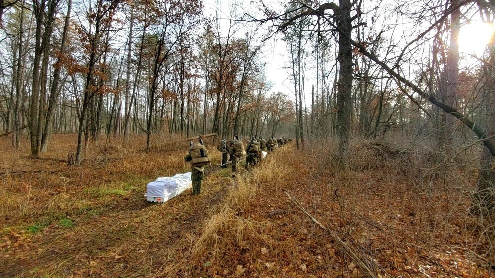 6th Marine Regiment Marines participate in CWOC at Fort McCoy