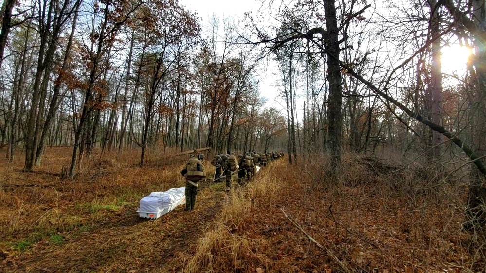 6th Marine Regiment Marines participate in CWOC at Fort McCoy